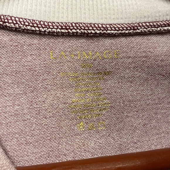 LA Image Crop Front Zip Jacket - Picture 5 of 7